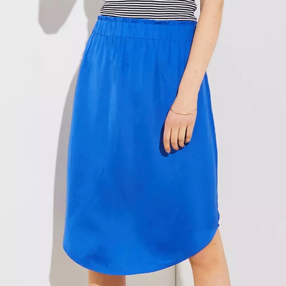 LOFT Fluid Pull On Skirt